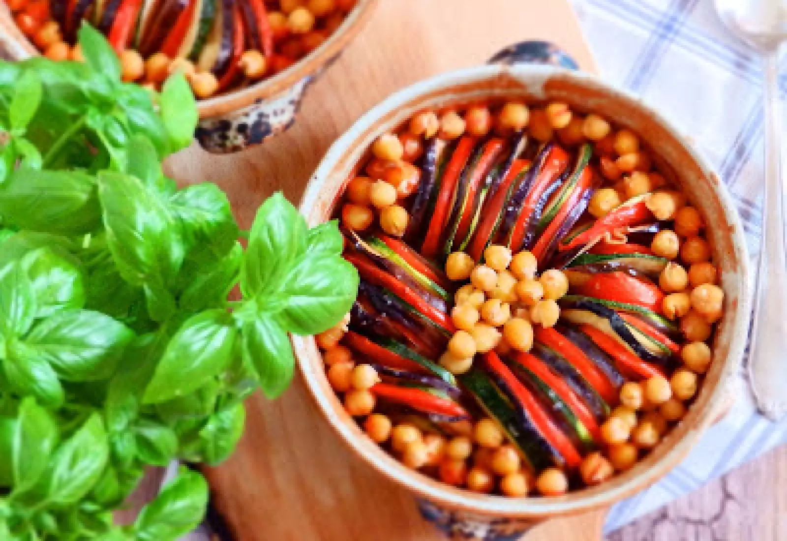 Ratatouille s cizrnou